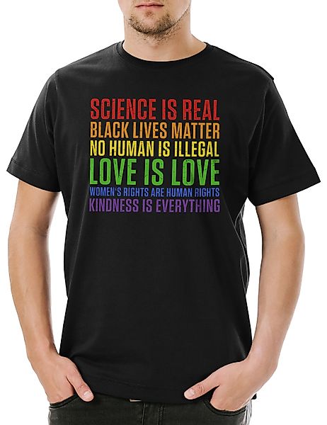 Urban Backwoods Print-Shirt Rainbow Sayings Herren günstig online kaufen