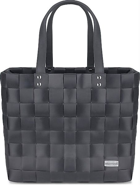 normani Einkaufskorb Einkaufskorb mit PU-Henkeln, 20 l, pflegeleichtes Mate günstig online kaufen