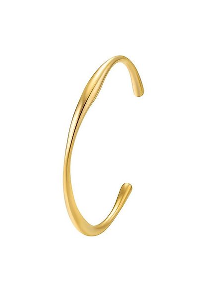 Hey Happiness Armspange Bogen, Offener Armreif Cuff, Minimalistisches Edels günstig online kaufen