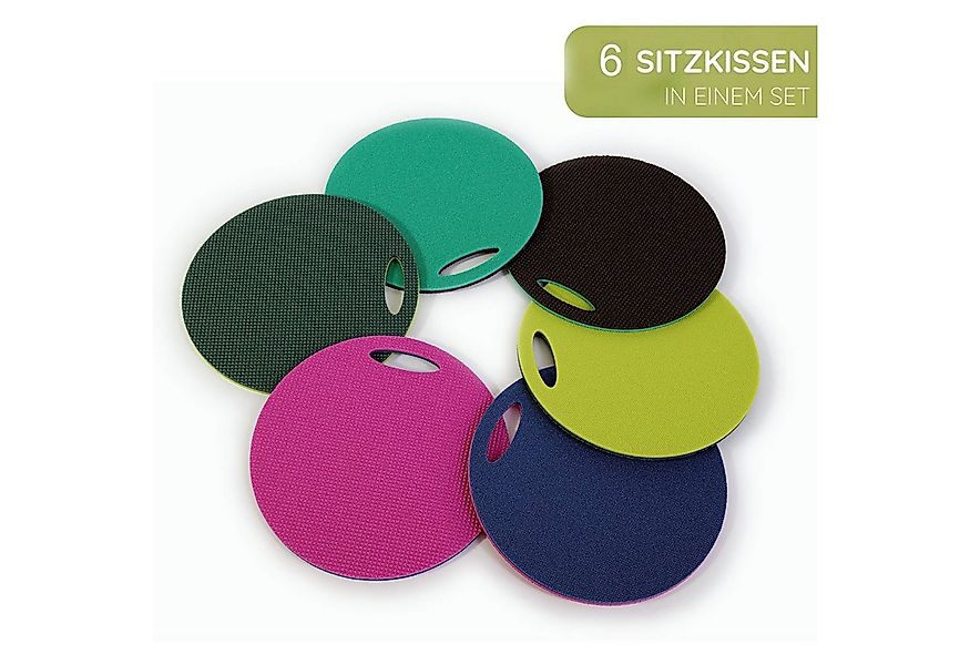 Yate Sitzkissen Yate Set 6 doppelte Kinder Sitzkissen Schaumstoff zweifarbi günstig online kaufen