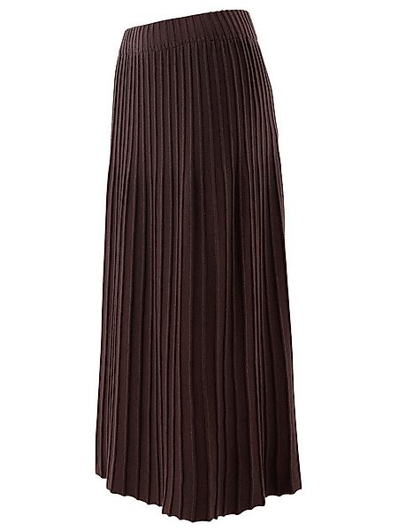 YC Fashion & Style Maxirock Strickrock Midi Rippoptik – elegant & bequem On günstig online kaufen