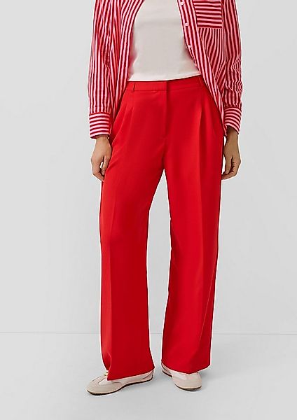 s.Oliver Chinos Hose Elegante Wide-Leg-Hose im Relaxed Fit günstig online kaufen