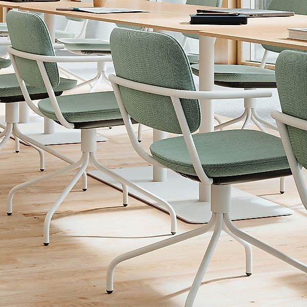 Profim Normo 500HS Konferenzstuhl | Drehgestell weiß | Konfigurator günstig online kaufen