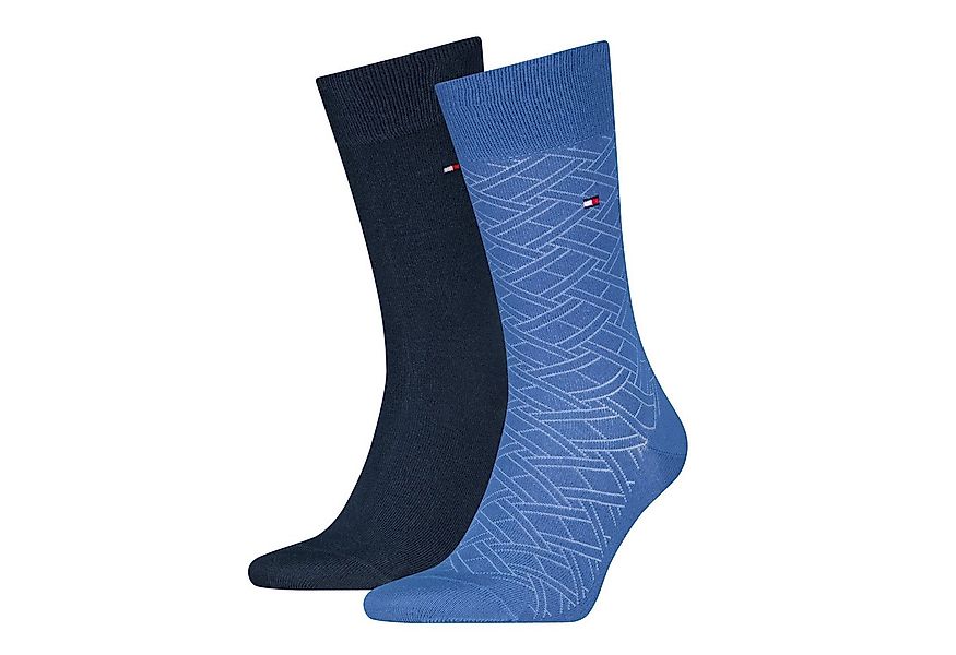 Tommy Hilfiger Socken TH MEN SOCK 2P AOP FLAG (2 Paar) günstig online kaufen