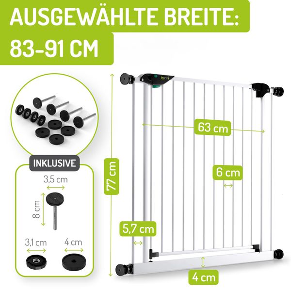 BOMI Türschutzgitter Treppenschutzgitter Ohne Bohren Mira günstig online kaufen