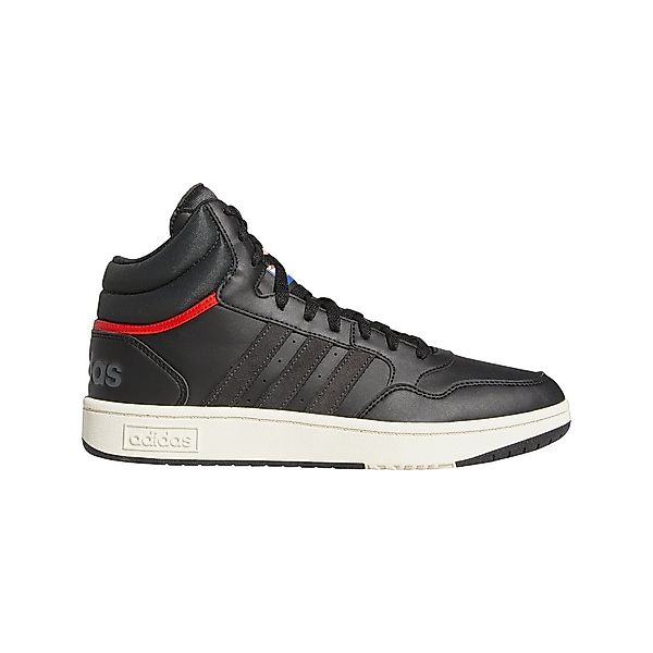 Adidas Hoops 3.0 Mid Sportschuhe EU 45 1/3 Core Black / Carbon / Chalk Whit günstig online kaufen