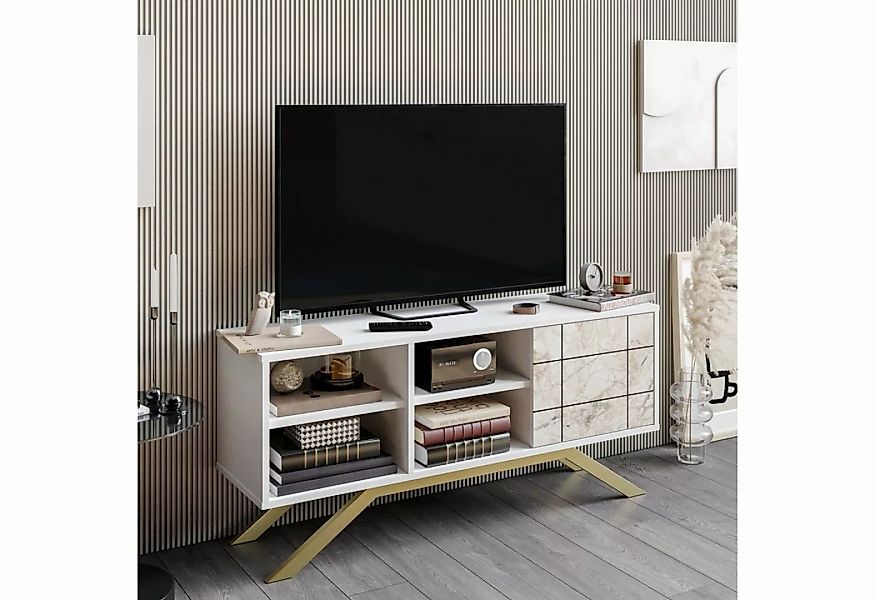 Skye Decor TV-Schrank Schränke, 38,6x130x58,6 cm, 100% Melaminbeschichtete günstig online kaufen