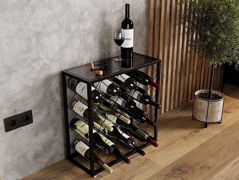 Lenmar Weinregal Weinregal aus Metall,Flaschenregal, Regale, günstig online kaufen