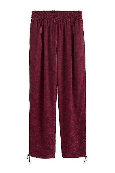 Next Haremshose Satin-Haremshose mit Jacquardmuster (1-tlg) günstig online kaufen