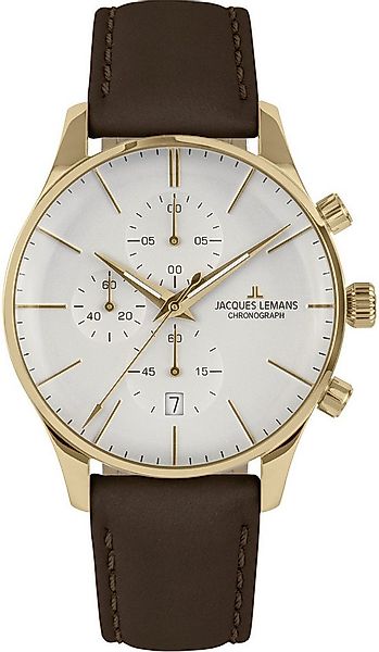 Jacques Lemans Chronograph London 1-2163G, Quarzuhr, Armbanduhr, Herrenuhr, günstig online kaufen