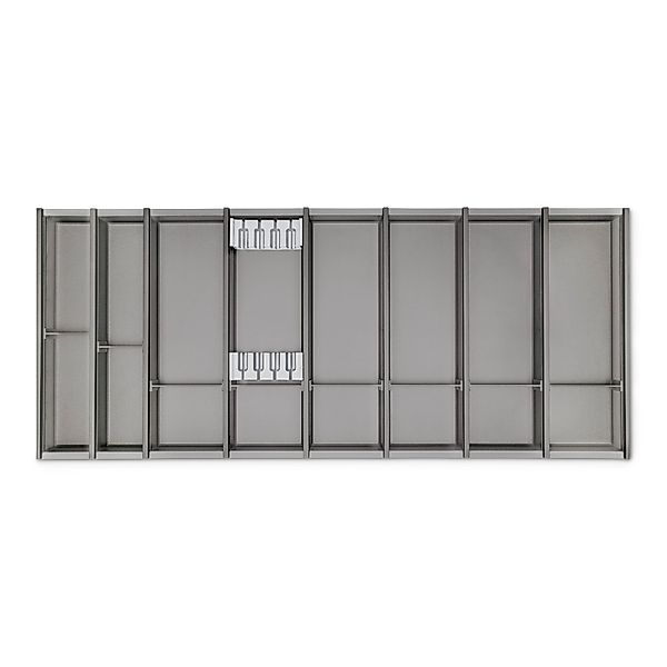 SOTECH Cuisio Besteckeinsatz 55mm Transluzent Graphitgrau mit Messerblock F günstig online kaufen