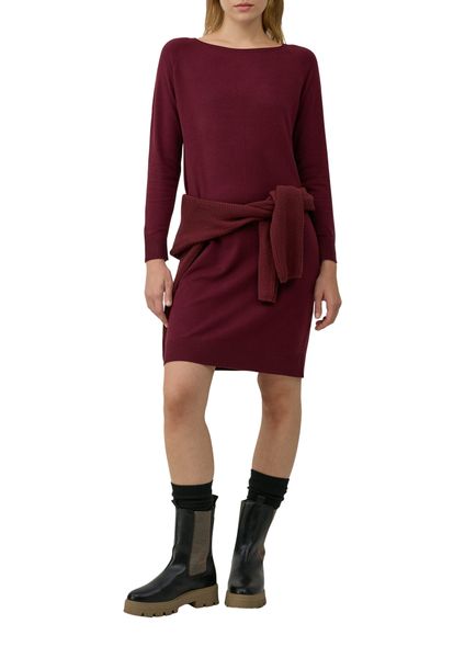 s.Oliver Strickkleid mit U-Boot-Ausschnitt günstig online kaufen
