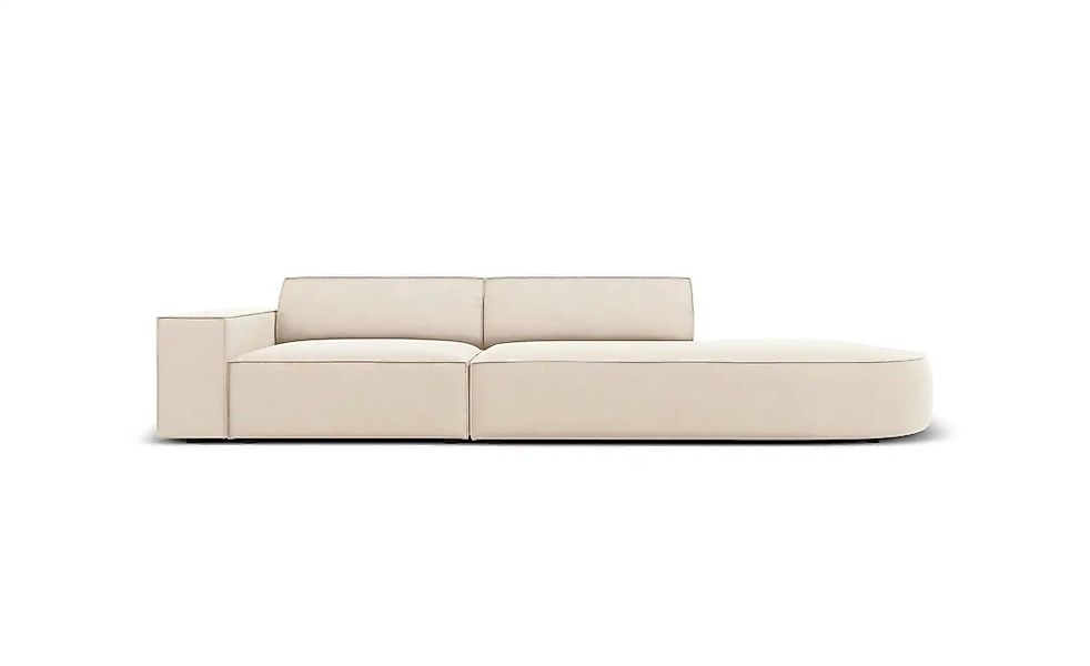 Micadoni Einzelsofa  Jodie ¦ beige ¦ Maße (cm): B: 262 H: 70 Polstermöbel > günstig online kaufen