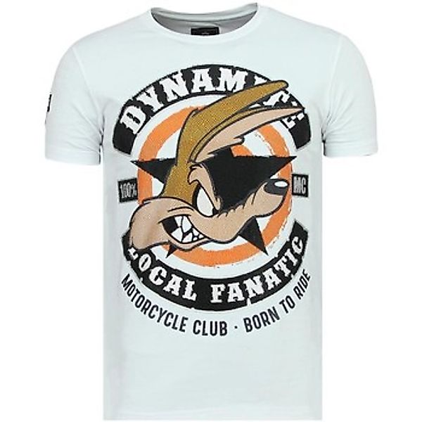 Local Fanatic  T-Shirt Dynamite Coyote Rhinestones Nettes günstig online kaufen