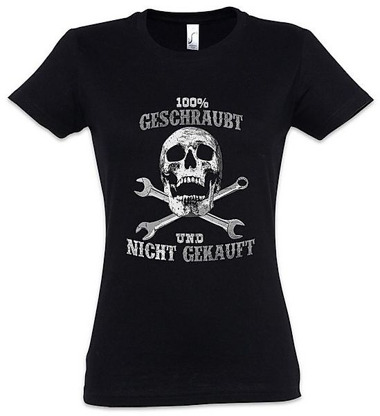 Urban Backwoods Print-Shirt 100% Geschraubt Mechaniker Damen T-Shirt KfZ Ca günstig online kaufen