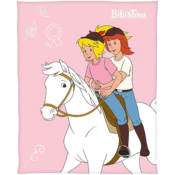 Kinderdecke Bibi und Tina Pferde Decke günstig online kaufen