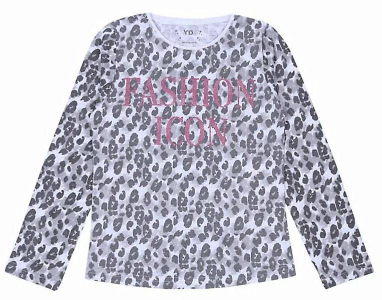 Sarcia.eu Langarmbluse Graue Bluse/Sweatshirt mit Leopardenmuster 8-9 Jahre günstig online kaufen