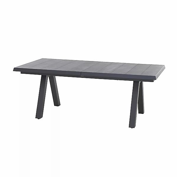 Siena Garden Gartentisch Tirana Rechteckig ausziehbar Wood Grey 100 cm x 26 günstig online kaufen