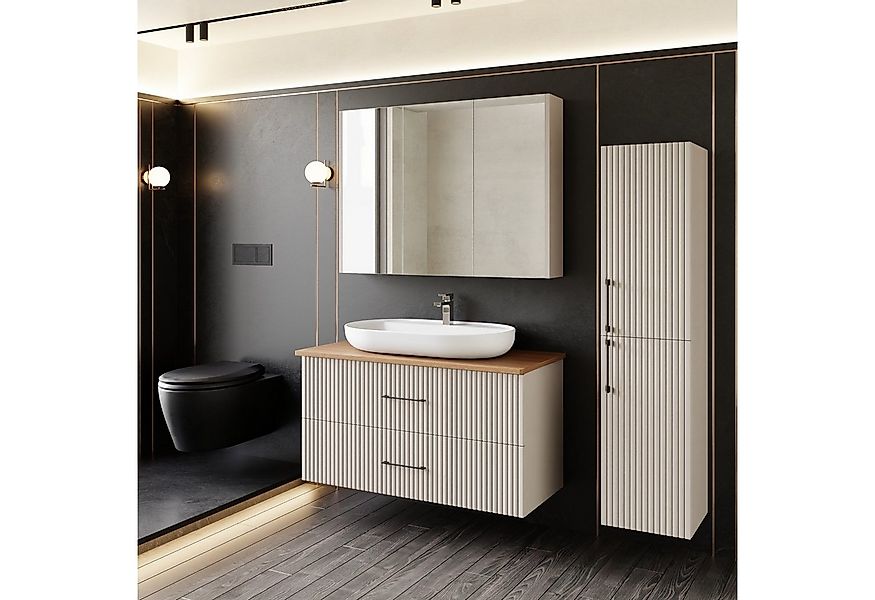 Karen Badmöbel-Set Badmöbel Set Liana, (Komplett-Set, Standartmäßig 4-Teili günstig online kaufen