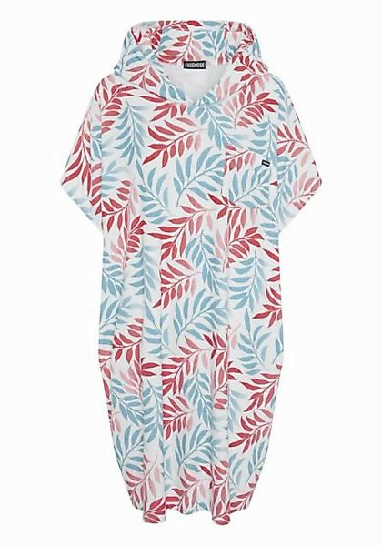 Chiemsee Jerseykleid Surf-Poncho mit Blattmuster 1 günstig online kaufen