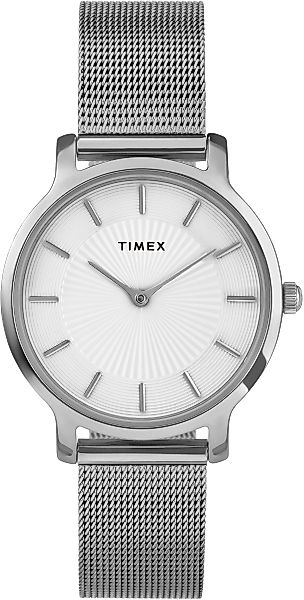 Timex Quarzuhr TRANSCEND TW2Y10200AJ, Armbanduhr, Damenuhr,Edelstahlarmband günstig online kaufen