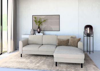 Home affaire Ecksofa Booster Couch wahlweise günstig online kaufen