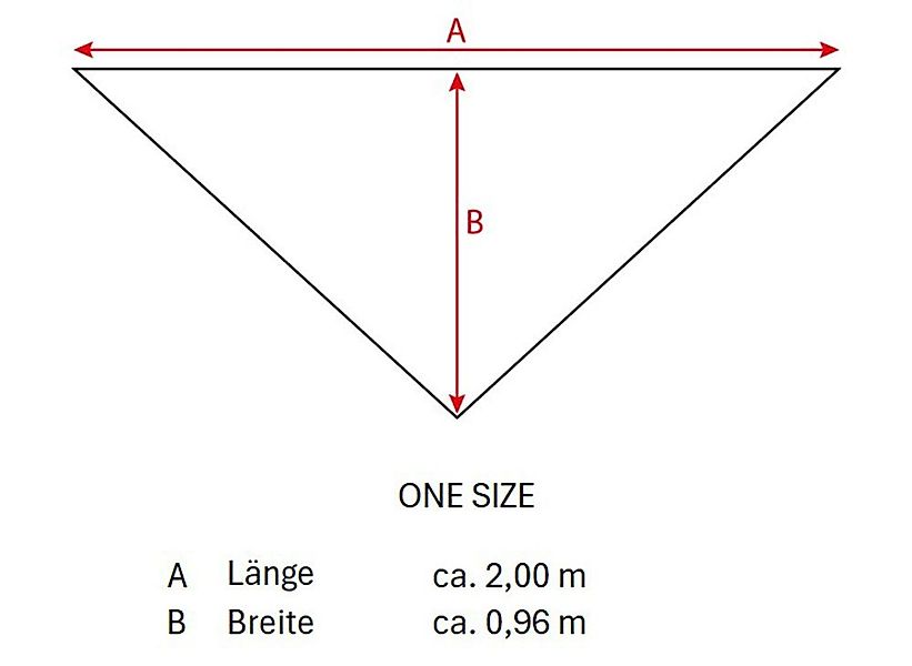 Zwillingsherz Dreieckstuch "Herz an Herz", mit Muster günstig online kaufen