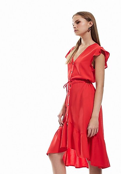 Koton Minikleid Mini Länge Asymmetrisch Minikleid günstig online kaufen