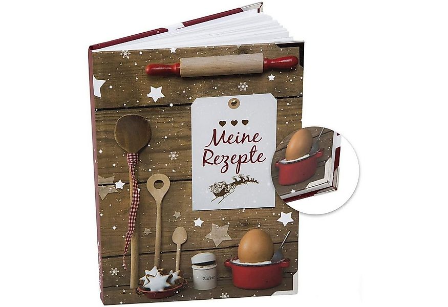 Logbuch-Verlag Dekofigur Rezeptbuch Geschenk-Set „Meine Rezepte“ – 136 Seit günstig online kaufen