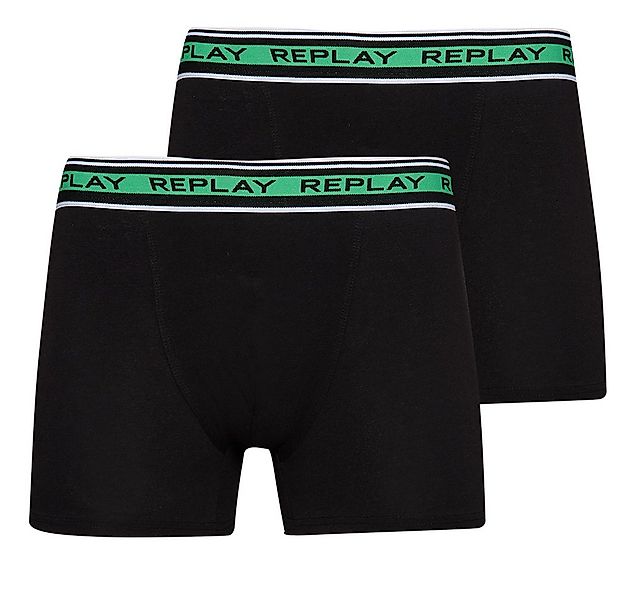 Replay Boxershorts Boxer Style Cuff Logo günstig online kaufen