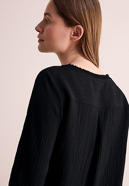 CECIL Schlupfbluse mit Smock-Detail in Crêpe-Qualität günstig online kaufen