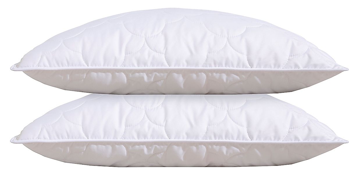 my home Microfaserkissen "Mondschein, Kopfkissen 40x80 cm, 80x80 cm und wei günstig online kaufen