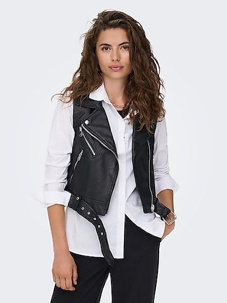ONLY Lederimitatweste ONLVERA FAUX LEATHER WAISTCOAT OTW NOOS günstig online kaufen