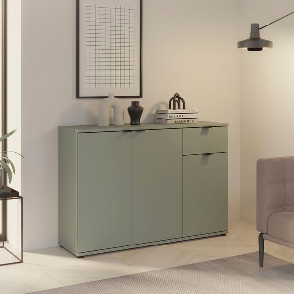 FORTE Sideboard "Ganymede" Sideboard, Stauraum, Schublade; Metallgriffe, 4 günstig online kaufen