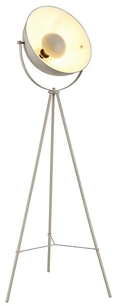my home Stehlampe Ciel - Stehleuchte mit Dreibein, beige o schwarz, Wohnzim günstig online kaufen