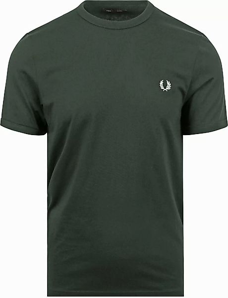 Fred Perry T-Shirt Dunkelgrün T50 - Größe L günstig online kaufen