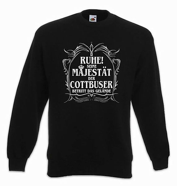 Urban Backwoods Sweatshirt Seine Majestät Der Cottbuser Sweatshirt DDR Wapp günstig online kaufen