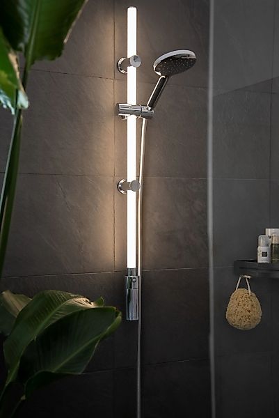 WENKO Stangenbrause-Set Duschstange mit LED-Beleuchtung, 3 günstig online kaufen