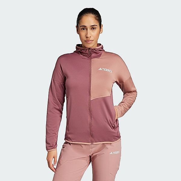 adidas TERREX Fleecejacke TERREX XPERIOR CLIMAWARM LIGHT FLEECE KAPUZENJACK günstig online kaufen