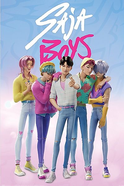 Poster K-Pop Demon Hunters - Saja günstig online kaufen