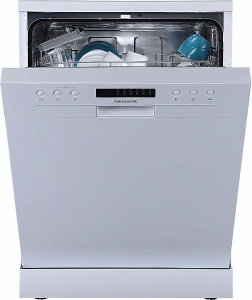Hanseatic Standgeschirrspüler "HG6085C13J7609DW" 13 Maßgedecke Standgerät, günstig online kaufen