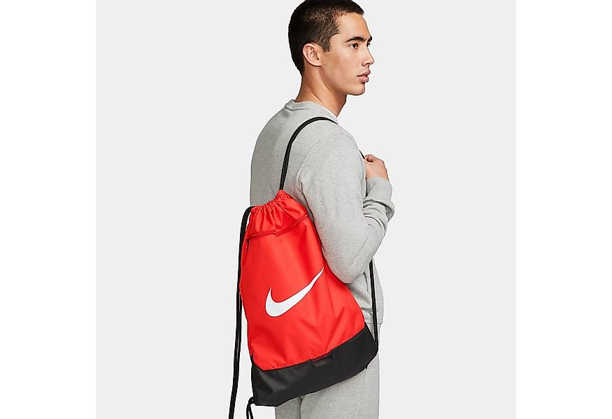 Nike Sporttasche NK BRSLA DRAWSTRNG - 9.5 (18L), mit Logodruck, mit Kordelz günstig online kaufen