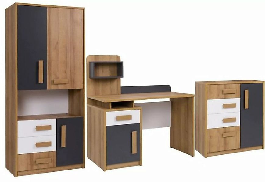 Marmex Möbel Mehrzweckschrank-Set Quatro Set 13, (3-St) günstig online kaufen