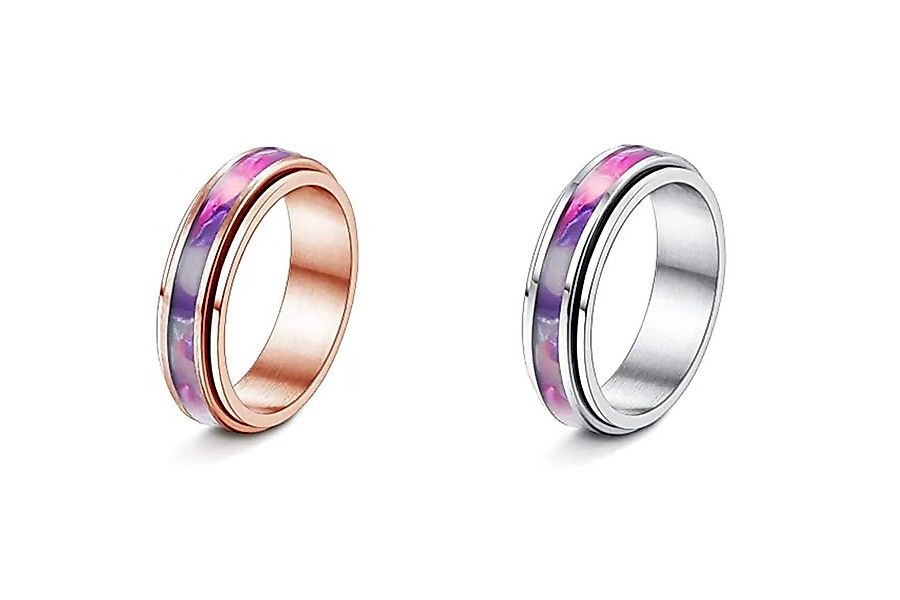 Eyecatcher Fingerring Eleganter Opal Optik Ring günstig online kaufen