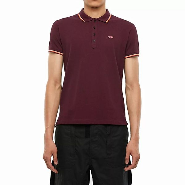 DIESEL Herren Poloshirt - T-Randy-New Hemd, kleines Logo Violet XL günstig online kaufen