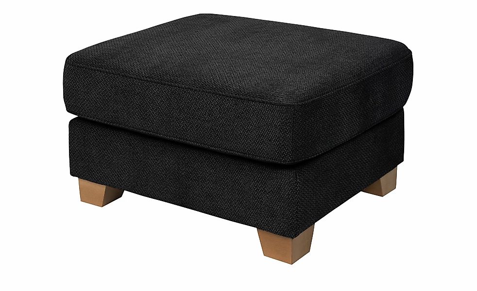 SOHO Hocker  Franka ¦ schwarz ¦ Maße (cm): B: 75 H: 42 T: 62.0 Polstermöbel günstig online kaufen