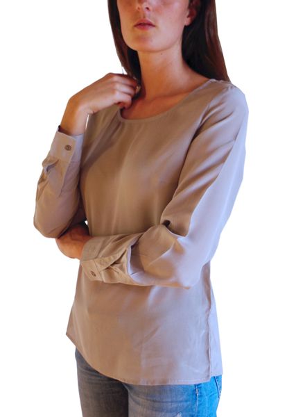 Posh Gear Seidenbluse Damen Bluse Rotondoseta günstig online kaufen