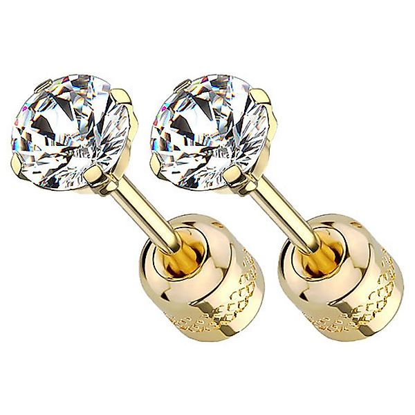 Taffstyle Paar Ohrstecker Ohrringe Edelstahl Stecker günstig online kaufen