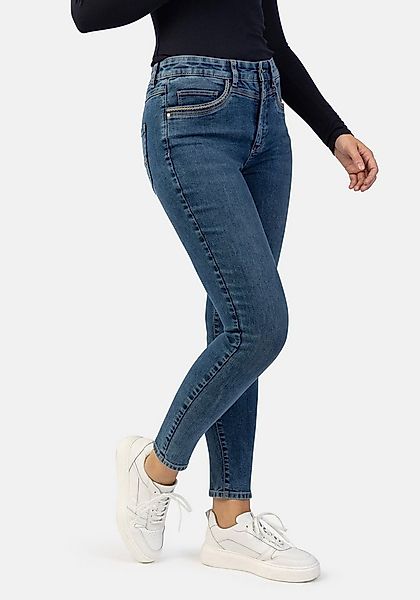 STOOKER WOMEN 5-Pocket-Jeans Rio Fexxi Move Denim Skinny Fit Jeans Skinny F günstig online kaufen