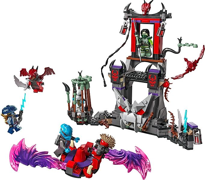 LEGO® NINJAGO 71841 Drachensturmdorf Spielbausteine, (Set, günstig online kaufen